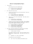 Rules for Counting Significant Figures