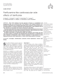 Fenfluramine-like cardiovascular side- effects of benfluorex CASE STUDY