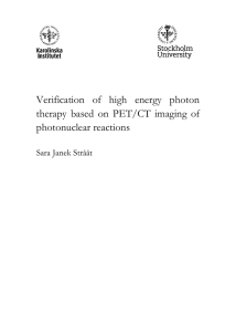 Verification  of  high  energy  photon photonuclear reactions