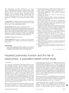 STIs, Ouagadougou, and Dept of Pulmonary Care, ‘‘Sanou