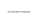 H2 and other molecules