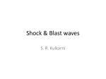 Shock &amp; Blast waves S. R. Kulkarni
