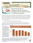Forty-Two Percent of Substance Abuse Treatment Facilities Offer On-Site Screening for Infectious Diseases