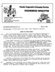 PACKINGHOUSE NEWSLETTER Florida Cooperative Extension Sendee