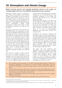 19. Atmosphere and climate change