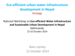 Eco-efficient urban water infrastructure development in Nepal  Batu Uprety
