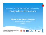 Bangladesh Experience Mohammad Abdul Qayyum 1