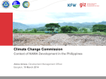 Climate Change Commission Context of NAMA Development in the Philippines  Alona Arreza