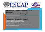 A Review of Carbon Dioxide (CO ) in Malaysia: Current status and Challenges.