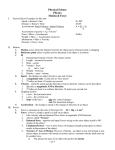 Physical Science Physics Motion &amp; Force