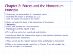 Chapter 2: Forces and the Momentum Principle