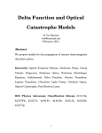 Delta Function and Optical Catastrophe Models  Abstract