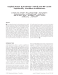 Implied Motion Activation in Cortical Area MT Can Be