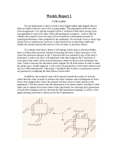 Weekly Report 1 Colin Luther