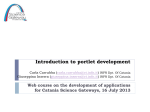 Introduction to portlet development Carla Carrubba (carla.carrubba