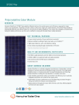 Polycrystalline Solar Module SF260  SF260	Poly