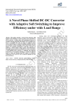 International Electrical Engineering Journal (IEEJ) Vol. 6 (2015) No.3, pp. 1822-1827