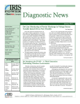Diagnostic News On-Line Monitoring of Partial Discharge in Voltage Source January 2015