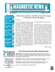 DIAGNOSTIC NEWS Why Semiconductive and Stress Control Coatings