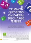 Common Questions on Partial DisCharge