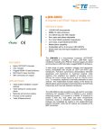 LDM-8000 8 Channel LVDT/RVDT Signal Conditioner  SPECIFICATIONS