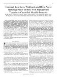 Compact, Low-Loss, Wideband, and High-Power Handling Phase Shifters With Piezoelectric