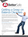 Better Getting a Grasp on Balance Disorders