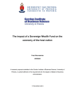 The impact of a Sovereign Wealth Fund on the