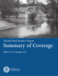 Summary of Coverage National Flood Insurance Program FEMA F-679 / November 2012
