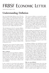 Understanding Deflation