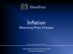 Inflation DataPost Measuring Price Changes Federal Reserve Bank of San Francisco