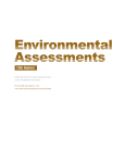 Environmental Assessments 12th District Following are the two-page summaries from