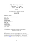 MINUTES Tenth Meeting of the U.S. Commission on Ocean Policy Anchorage, Alaska
