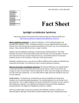 Fact Sheet Spotlight on Goldenhar Syndrome 