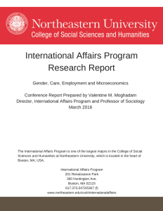 International Affairs Program Research Report