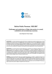 Bolivia Public Finances, 1882-2007 multiethnic and revolutíonary economy