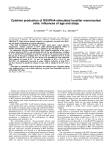 Cytokine production of RSV/PHA-stimulated tonsillar mononuclear S. Ichinohe , I.R. Hussain
