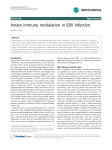Innate immune modulation in EBV infection Open Access Shunbin Ning