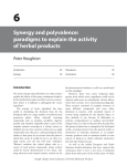 6 Synergy and polyvalence: paradigms to explain the activity of herbal products