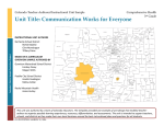 Unit Title: Communication Works for Everyone Colorado Teacher-Authored Instructional Unit Sample 3