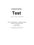 Test Sociedad de Estadística e Investigación Operativa Intrinsic Credible Regions: An Objective Bayesian