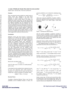 A study of Multiscale Seismic Data Joint Inversion method