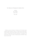 New Measures of Clumpiness for Incidence Data Yao Zhang Eric T. Bradlow