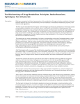 The Biochemistry of Drug Metabolism. Principles, Redox Reactions, Brochure
