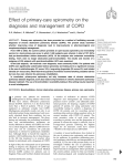 Effect of primary-care spirometry on the diagnosis and management of COPD