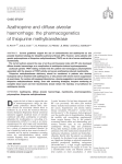 Azathioprine and diffuse alveolar haemorrhage: the pharmacogenetics of thiopurine methyltransferase CASE STUDY