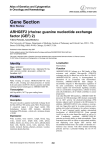 Gene Section ARHGEF2 (rho/rac guanine nucleotide exchange factor (GEF) 2)
