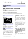 Gene Section GHRL (ghrelin/obestatin prepropeptide) Atlas of Genetics and Cytogenetics
