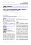 Gene Section GNB2L1 (guanine nucleotide binding protein (G