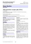 Gene Section TFRC (transferrin receptor (p90, CD71)) Atlas of Genetics and Cytogenetics